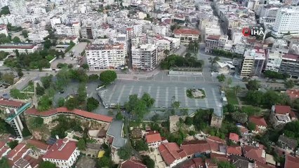 Kısıtlamanın ilk gününde Antalya’da sessizlik hakim
