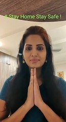 நடிகை ஸ்வாதி கரோனா விழிப்புணர்வு பிரச்சாரம்!