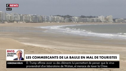 Coronavirus : les commerçants de La Baule en mal de touristes