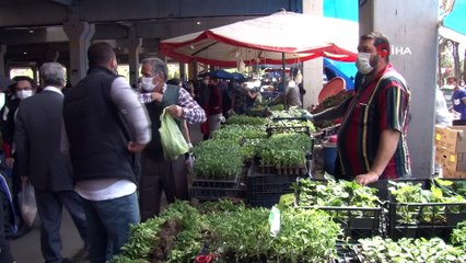 Korona virüs nedeniyle evde kalanlar fide satışlarını ikiye katladı