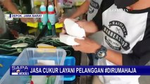 Jasa Cukur Rambut Layani #Dirumahaja Pakai APD