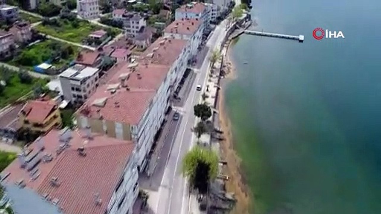 Gemlik Körfezi'nde şaşkına çeviren görüntü