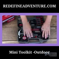 The Best Mini Toolkit For Outdoor Camping Adventure
