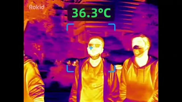 Gafas para detectar los síntomas del coronavirus