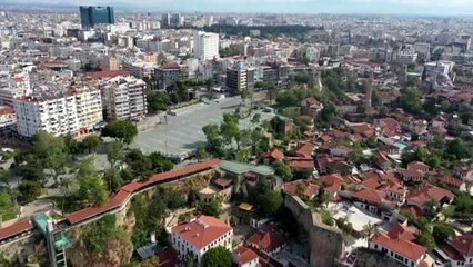 Turizm merkezlerinde sessizlik hakim - drone