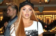 Jesy Nelson tackles huge spider in her home