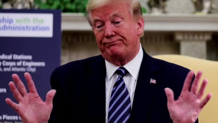 Trump brushes off polls showing Biden in lead