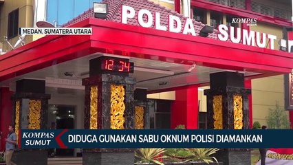 Diduga Gunakan Sabu Oknum Polisi Diamankan