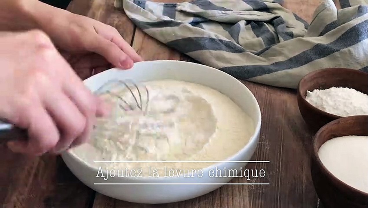 Recette gâteau à l'eau