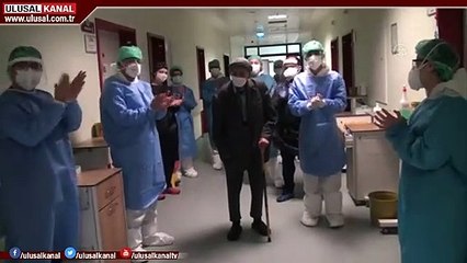 101 yaşında yakalandığı Koronavirüse meydan okudu