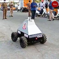 Chennai police launch Robot Cop to monitor COVID-19 containment areas