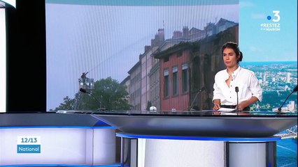 Rhône : violent incendie dans un immeuble de Lyon