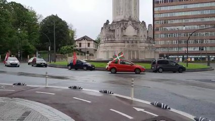 LAB celebra el 1 de Mayo con una caravana de coches, por el covi-19