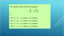 Howto find solution of the given differential equation.