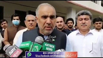 Speaker Asad Qaiser ka Ehsas Program Swabi Center Daora ke Bad Media Talk.