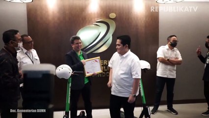 Menteri BUMN Erick Thohir .