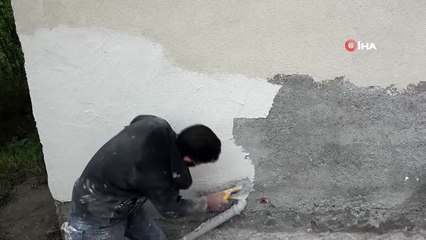 İnşaat işçileri 1 Mayıs'ı çalışarak geçirdi