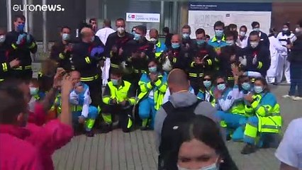 L'hôpital de campagne dans le centre des congrès de Madrid va fermer