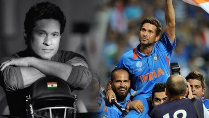 Sachin explains the rumour about his left hand batting in 2011 world cup
