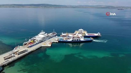 Gemi düdükleri denizciler için çaldı