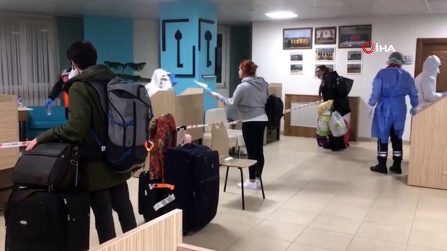 Libya’dan döndükten sonra Kocaeli’de karantinaya alınan 101 kişi evlerine gönderildi