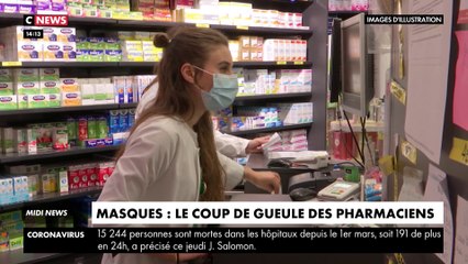 Masques : le coup de gueule des pharmaciens