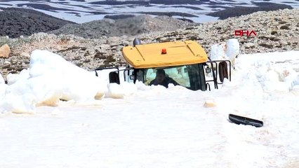 Antalya'da kar mücadelesi-Tekrar