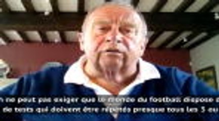 Coronavirus - D'Hooghe : "Reprendre le football, c'est aussi une question d'éthique"