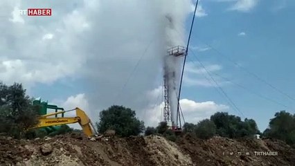 Aydın'da jeotermal kuyuda patlama