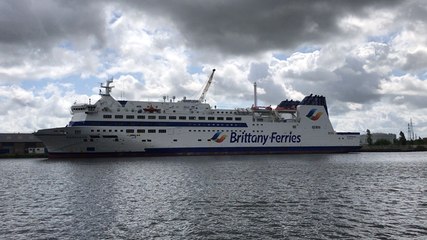 La Brittany Ferries a rendu hommage aux marins en cette période de crise sanitaire