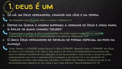 AULA 4 DOUTRINA DE DEUS