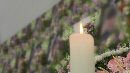 이틀째 '조문 행렬'...시공사 "조사 결과 달게 받겠다" / YTN