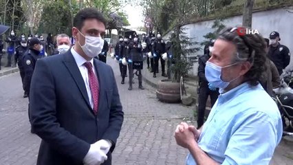 DİSK Başkanı ile polis müdürü arasında geçen diyaloglar kamerada