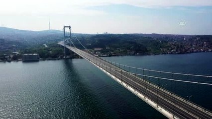 İstanbul'da sessizlik hakim - Drone