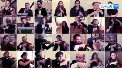Suriye Senfoni Orkestrası'ndan sanal konser