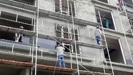 Fırın ve inşaatlarda 1 Mayıs'ı çalışarak geçirdiler