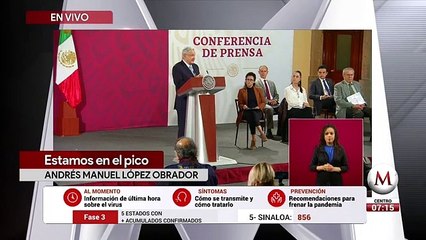 "INER en CdMx, ya está lleno"; AMLO pide ir a hospitales no saturados