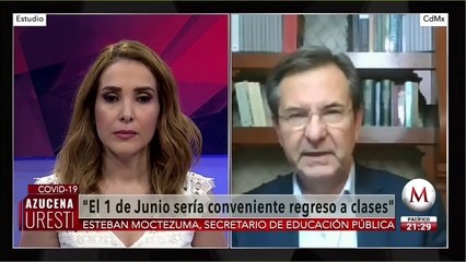 Moctezuma: se salvará el ciclo escolar de forma presencial