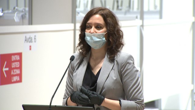 Ayuso tras el cierre de Ifema: La Sanidad madrileña será reformada y modernizada