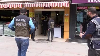 Sokağa çıkma kısıtlamasında marketler denetlendi