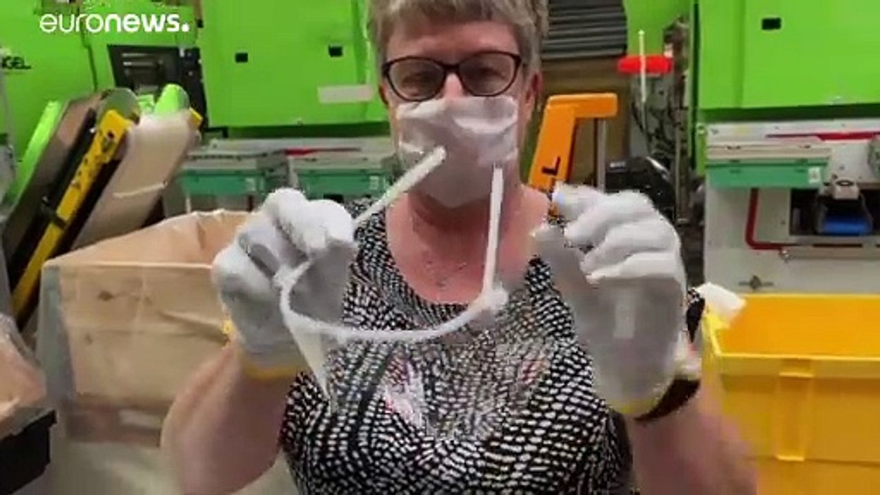 Nicht zum Spielen: Lego stellt Gesichtsschirme her