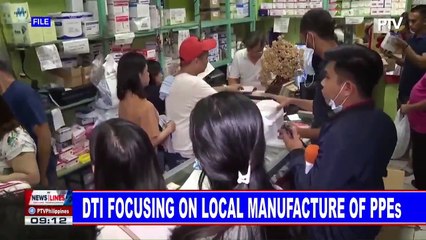 DTI focusing on local manufacture of PPEs