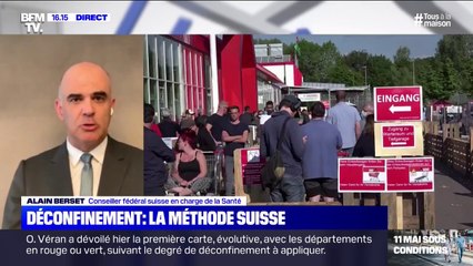 Réouverture des frontières: selon le conseiller fédéral suisse de la Santé, "il ne faut pas faire les choses de manière isolée"