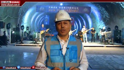 Kıraç'tan yerin 72 metre altında 1 Mayıs konseri