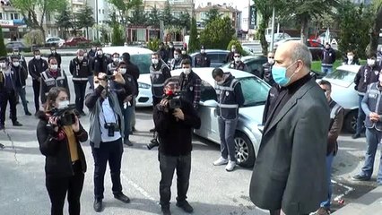 Emniyet Müdürü korona virüs tedbirlerine karşı esnaf ve vatandaşları denetledi