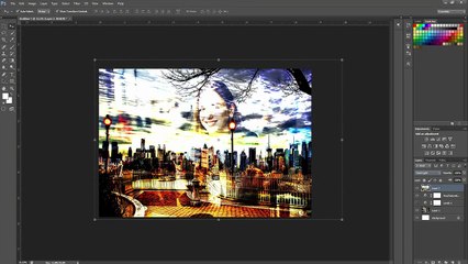 Realistic Glass Window Reflection Effect | Photoshop Tutorial