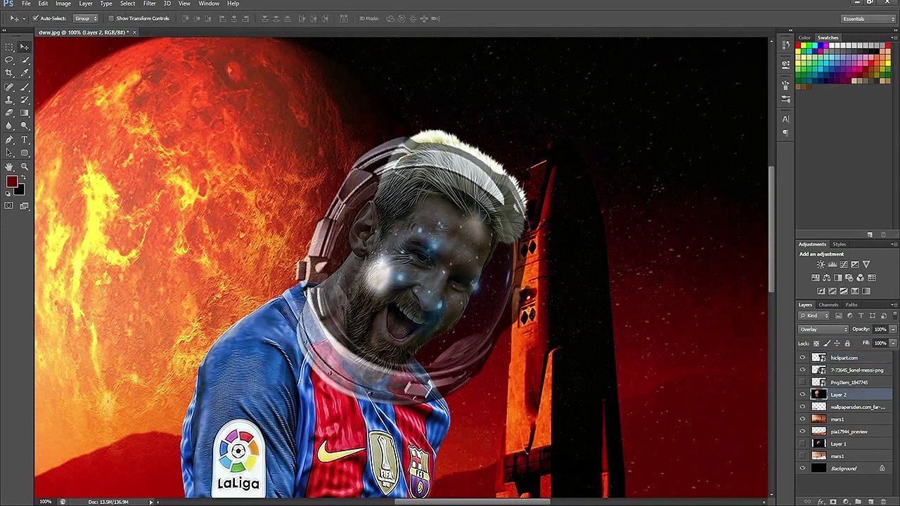 lionel Messi Mars Mission ?