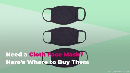 Need a Cloth Face Mask? Here's Where to Buy Them