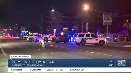 Hit-and-run crash leaves man injured in Phoenix