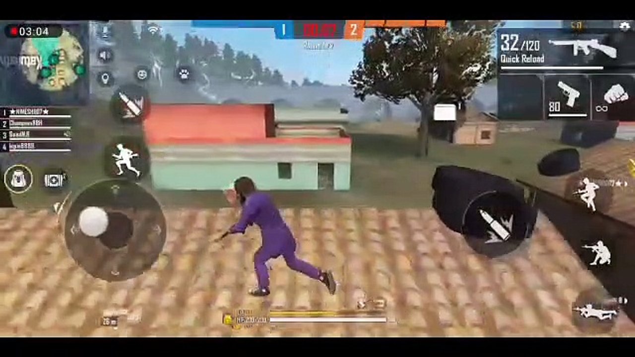 Free Fire best headshots highlights || OP Headshots by Thompson gun | Sanchiya Gamer.